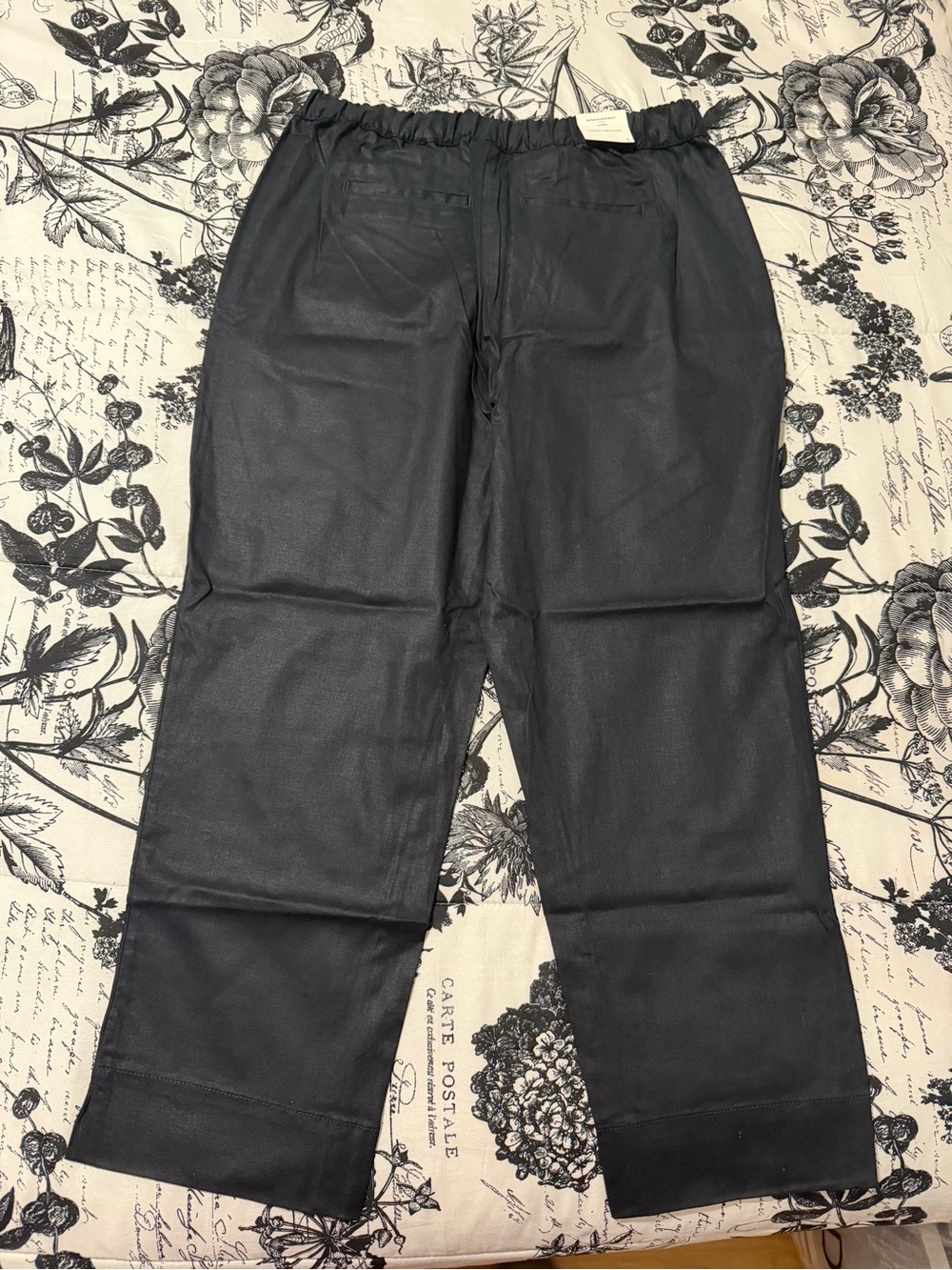 Banana Republic Black Tapered High-Rise Pants